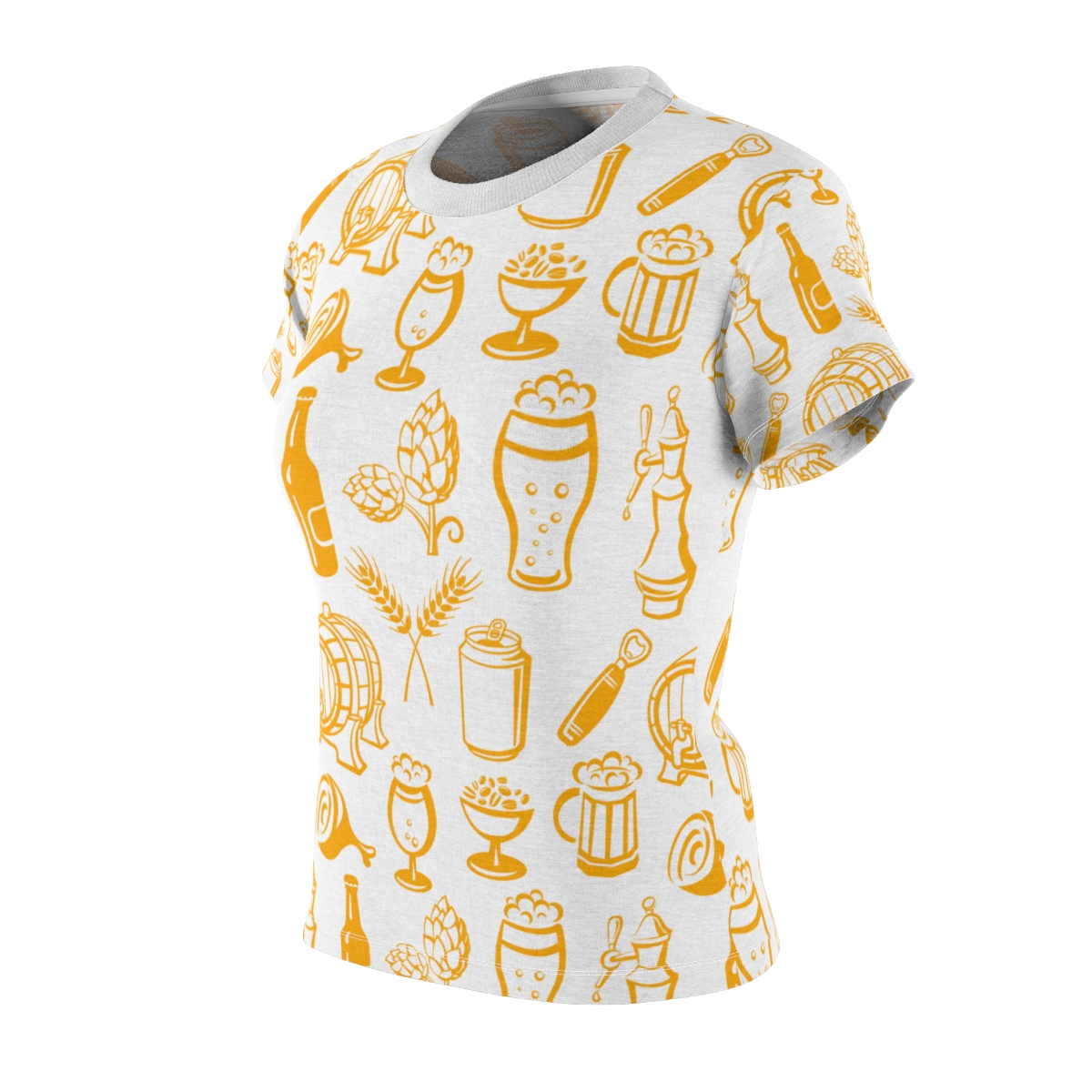 Hops N Shine Beer Lover's All-Over Print Tee - Image 2