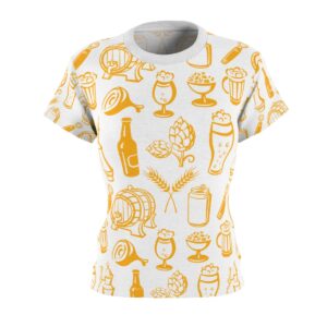 Hops N Shine Beer Lover's All-Over Print Tee