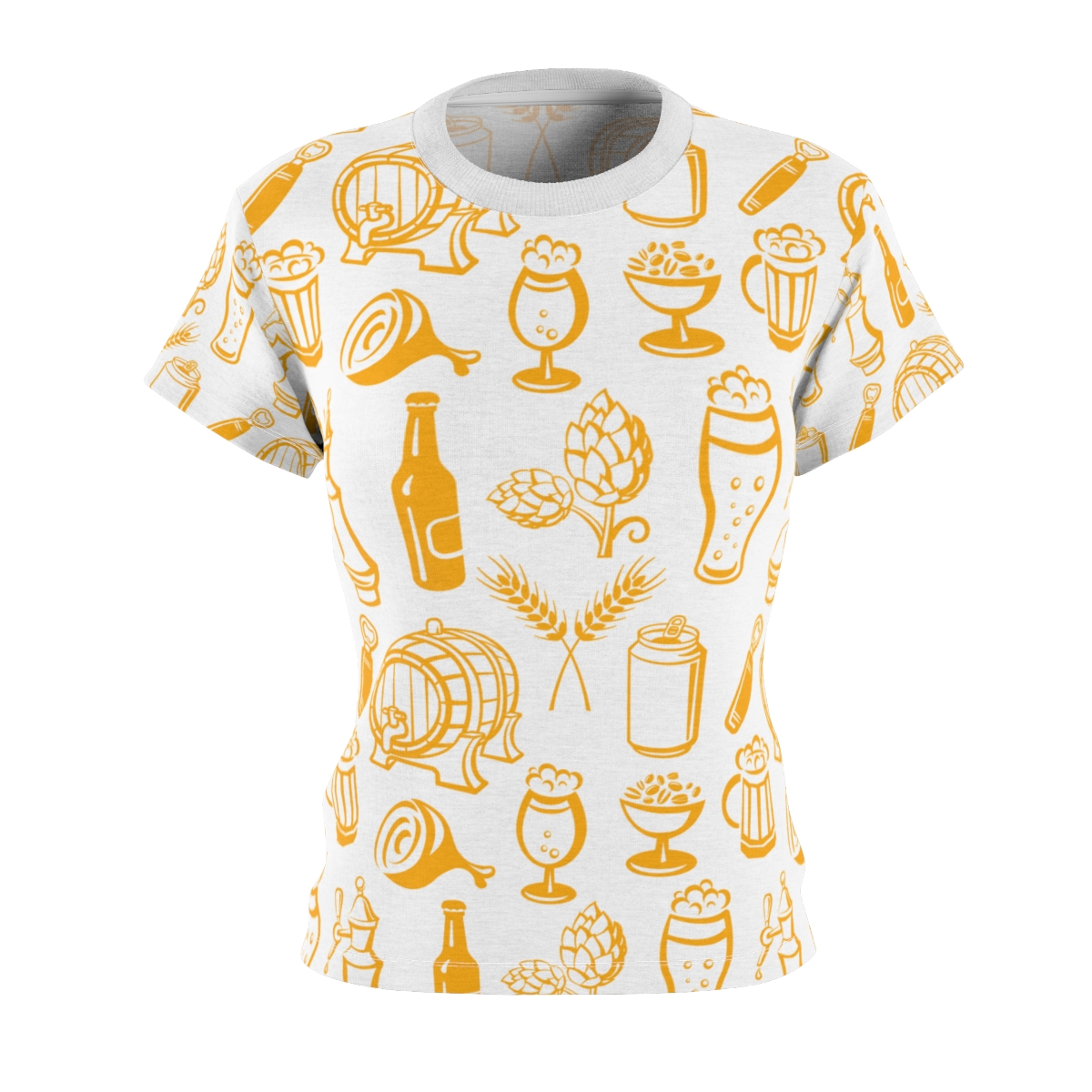 Hops N Shine Beer Lover's All-Over Print Tee
